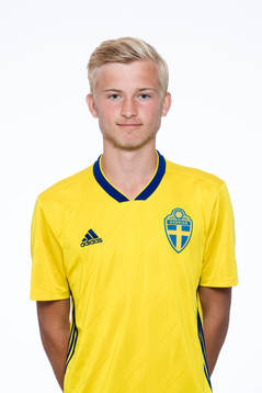 Johan Rapp i P17-landslaget