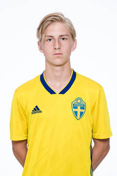 Albin Sundgren i P17-landslaget