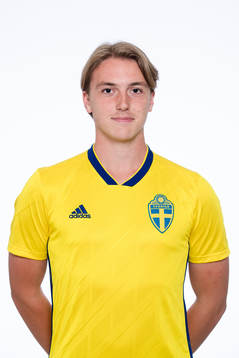 Albin Ekström i P17-landslaget