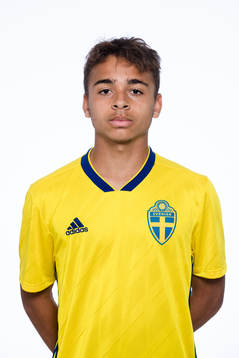 Niklas Persson i P17-landslaget