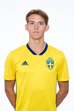 Adam Wästlund i P17-landslaget