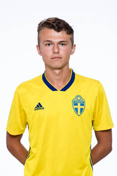 Karl Holmer i P17-landslaget