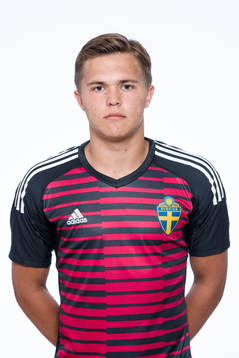 Sebastian Jonsson ,målvakt i P17-landslaget