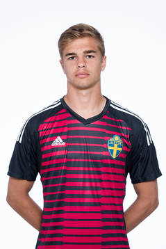 Victor Astor, målvakt i P17-landslaget