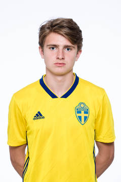 Ludvig Carlius i P17-landslaget