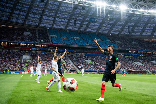 Mario Mandzukic of Croatia