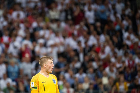 Goalkeeper Jordan Pickford of England