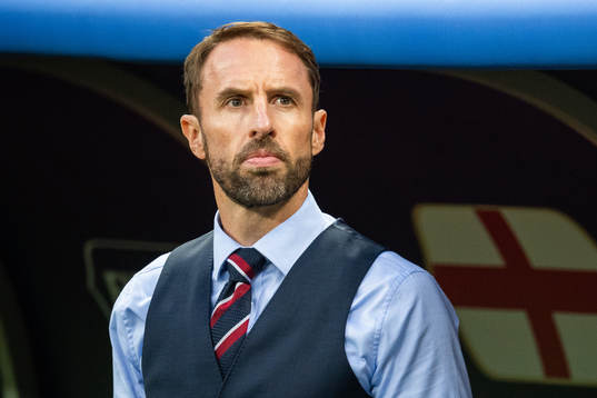 Head coach Gareth Southgate of England prior to the FIFA