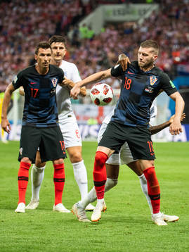 Ante Rebic of Croatia