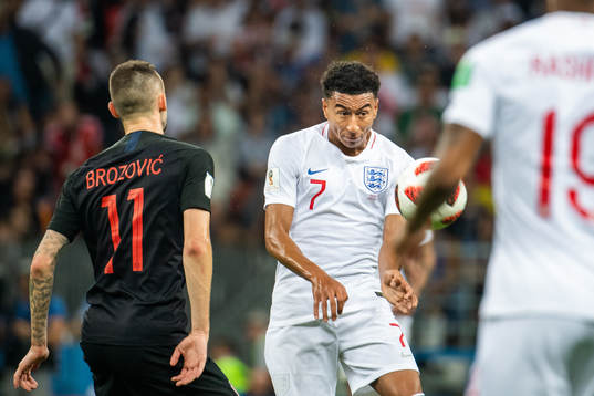 Jesse Lingard of England