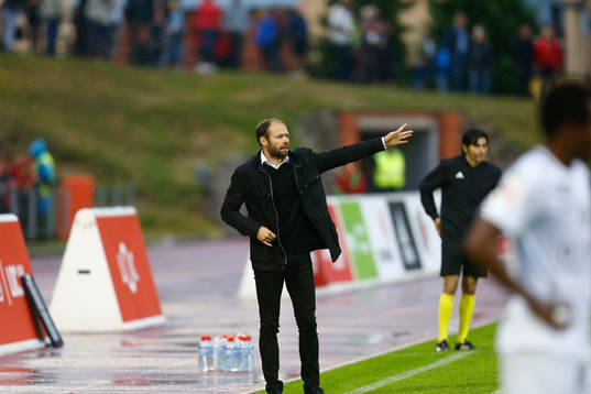 Head coach of Häcken Andreas Alm