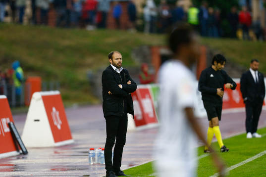 Head coach of Häcken Andreas Alm