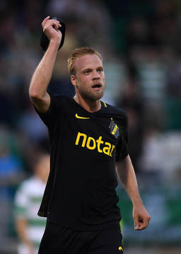 Daniel Sundgren of AIK celebrates