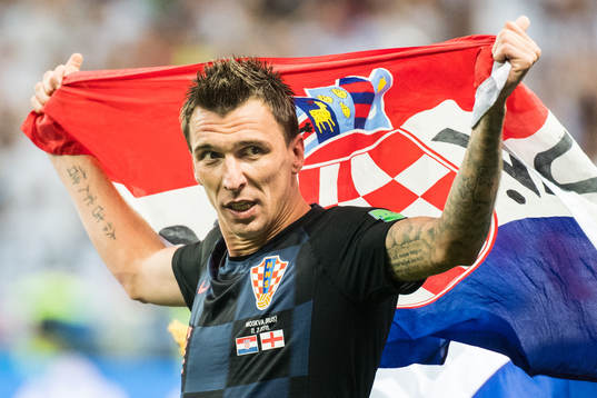 Mario Mandzukic celebrates