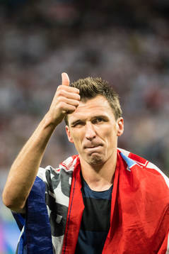 Mario Mandzukic celebrates