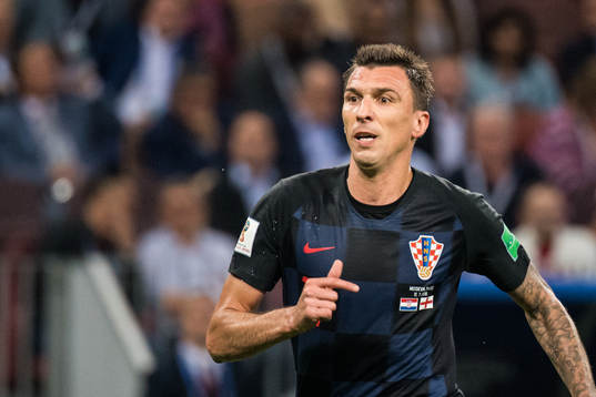 Mario Mandzukic of Croatia