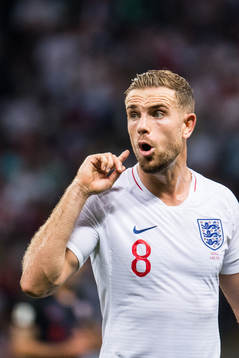 Jordan Henderson of England