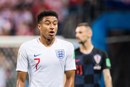 Jesse Lingard of England