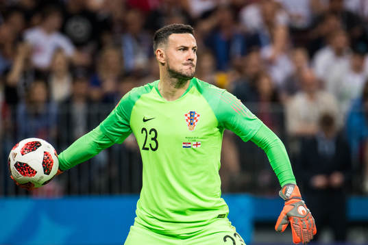Goalkeeper Danijel Subasic of Croatia