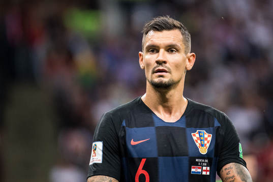 Dejan Lovren of Croatia