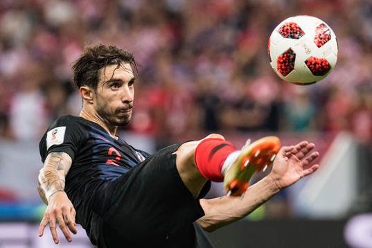 Sime Vrsaljko of Croatia
