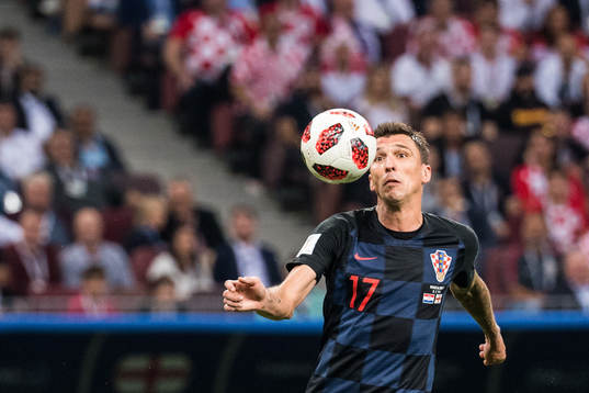 Mario Mandzukic of Croatia