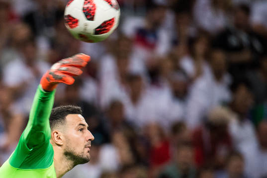Goalkeeper Danijel Subasic of Croatia
