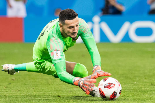 Goalkeeper Danijel Subasic of Croatia