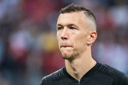 Ivan Perisic of Croatia prior the FIFA World Cup semi final