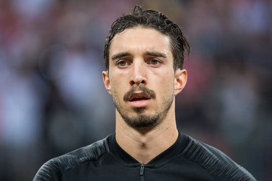 Sime Vrsaljko of Croatia prior the FIFA World Cup semi