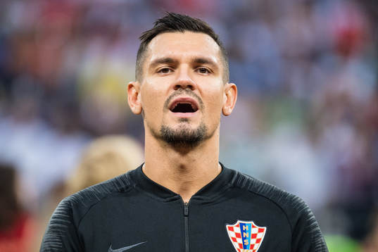 Dejan Lovren of Croatia prior the FIFA World Cup semi final