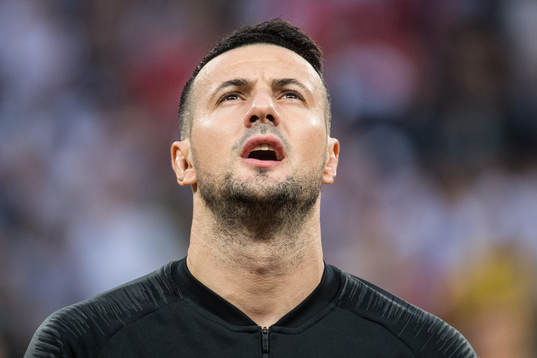 Goalkeeper Danijel Subasic of Croatia prior the FIFA World