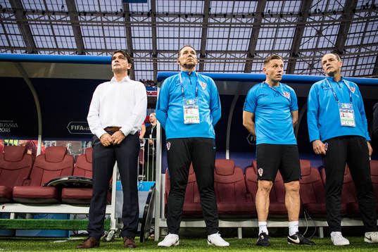 Head coach Zlatko Dalic of Croatia prior the FIFA World Cup