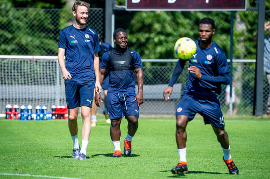 Rasmus Jönsson, Thierry Zahui och Mohammed Abubakari