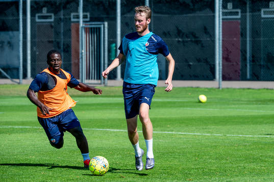 Thierry Zahui och Rasmus Jönsson