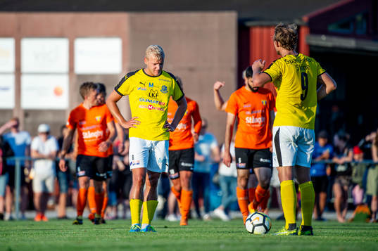 Lunds Jesper Möller och Andreas Birgersson deppar