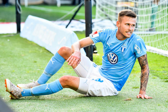 Malmö FFs Arnór Ingvi Traustason deppar