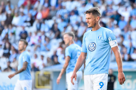 Malmö FFs Markus Rosenberg deppar