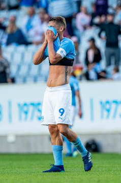 Malmö FFs Markus Rosenberg deppar