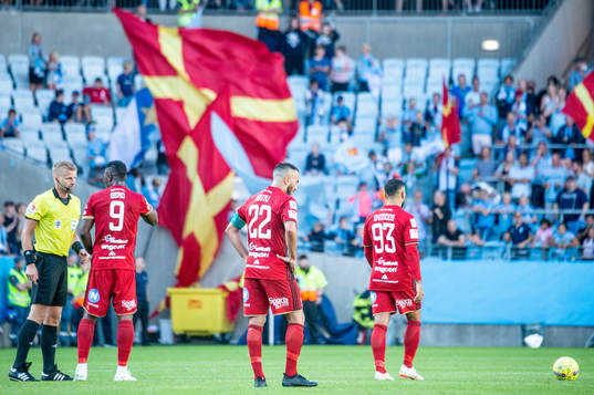 Östersunds spelare deppar