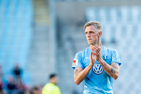 Malmö FFs Sören Rieks deppar