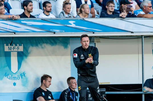 Östersunds tränare Ian Burchnall