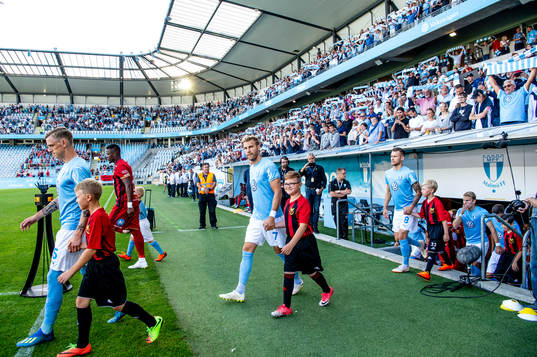 Malmö FFs Sören Rieks, Rasmus Bengtsson och Arnór Ingvi