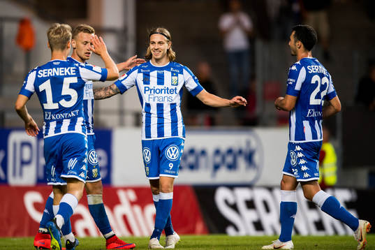 IFK Göteborgs Elias Mar Omarsson jublar