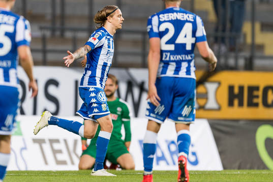 IFK Göteborgs Elias Mar Omarsson jublar