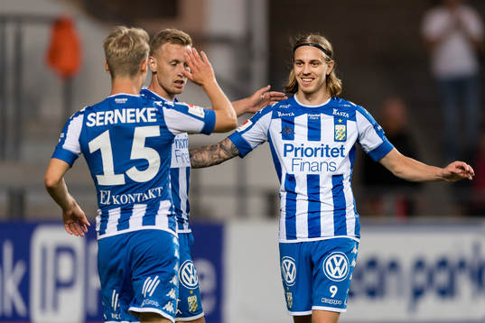 IFK Göteborgs Elias Mar Omarsson jublar