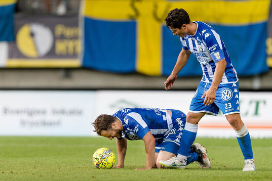 IFK Göteborgs Tobias Hysén har ont