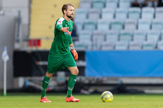 Örebros målvakt Oscar Jansson