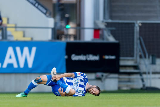 IFK Göteborgs Tobias Hysén med skada