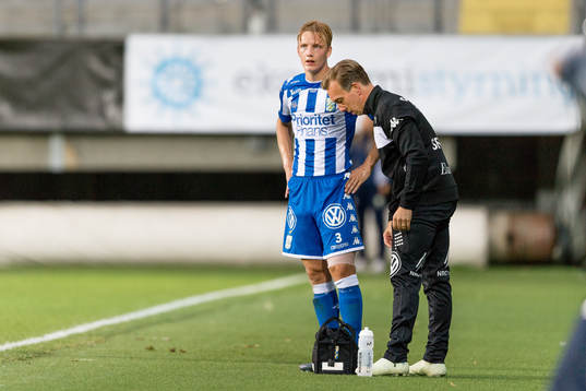 IFK Göteborgs Billy Nordström med skada